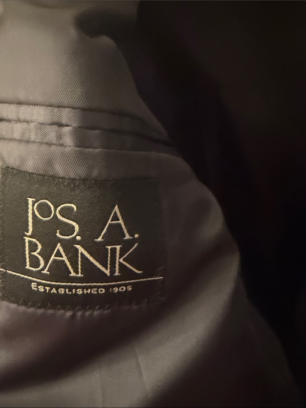Jos. A. Bank Gray Plaid Two-Button Sport Coat - Picture 9 of 10